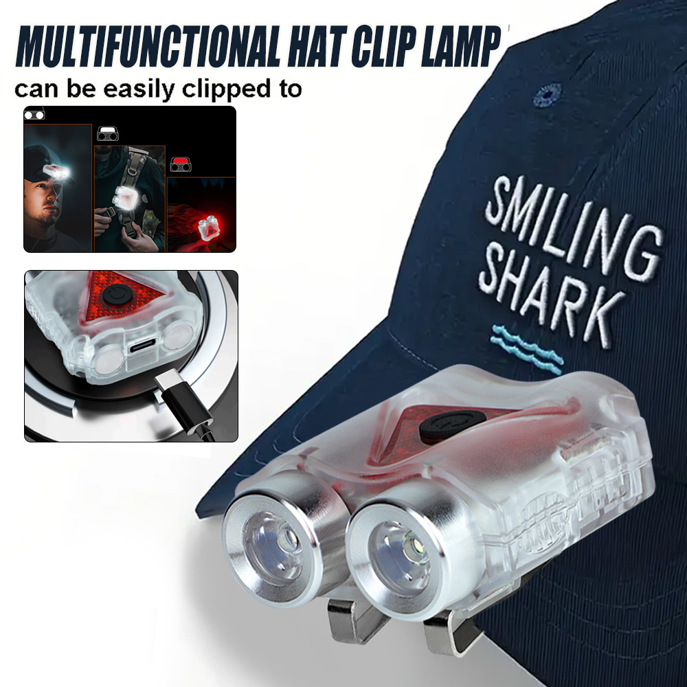 Running Headlamp - Linterna frontal Led manos libres recargable,