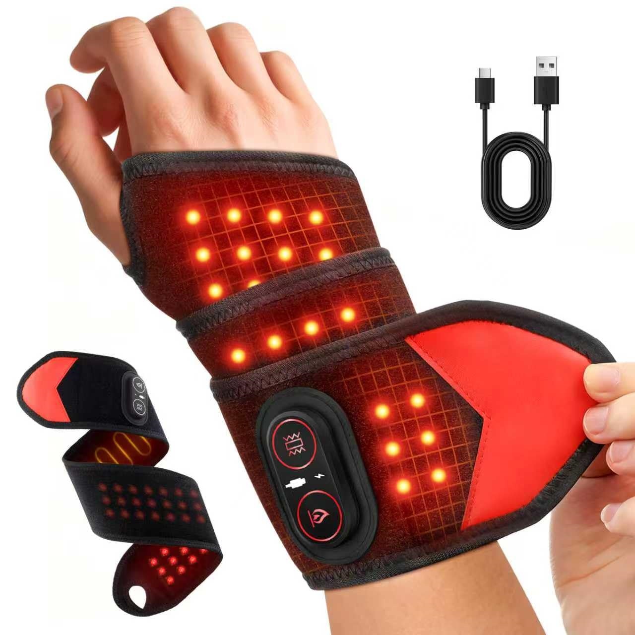 Ankle Brace - Faja Terapéutica Portátil de Luz Roja