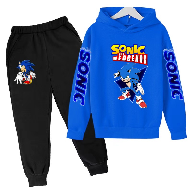 Running Gear Kids - Ropa Supersonic para niños, sudadera azul