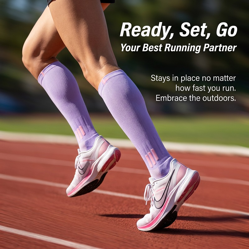 Sports Socks - 1/6 Pares de Calcetines Largos de