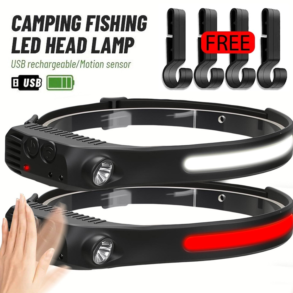 Running Headlamp - Linterna frontal LED Industrial con Sensor
