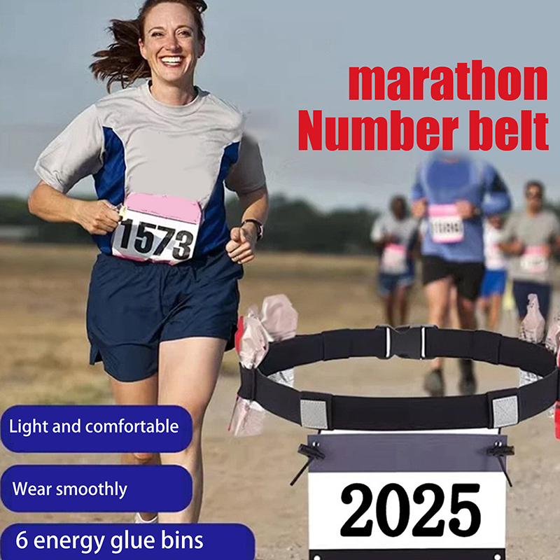 Running Belt - Riñonera con número de carrera para