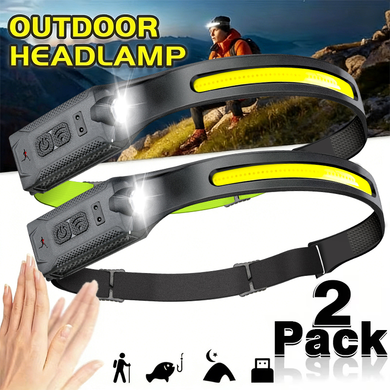 Running Headlamp - Linterna frontal LED recargable con 3