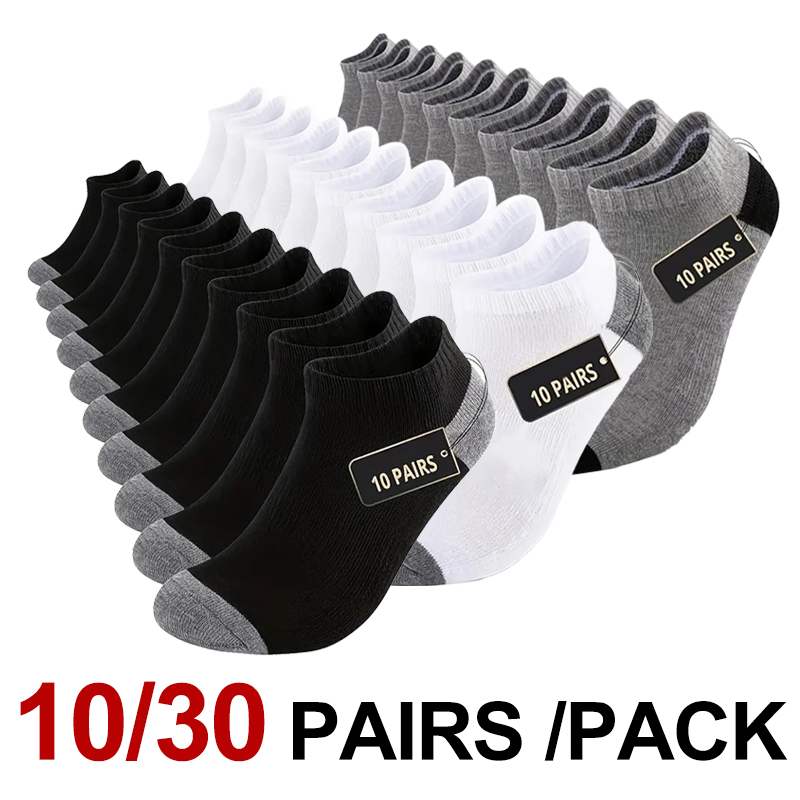 Sports Socks - 10/30 Pares de Calcetines Deportivos de