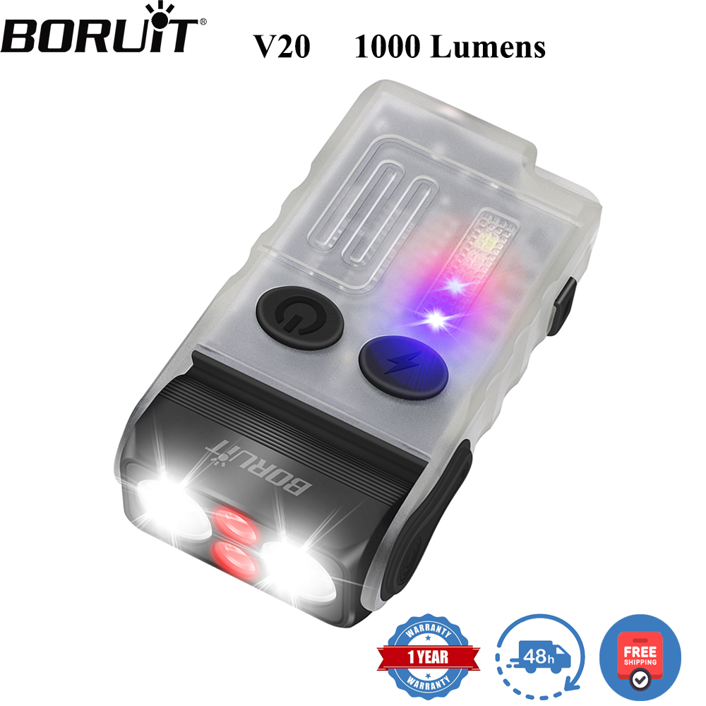 Running Headlamp - Linterna LED EDC con Fluorescencia y