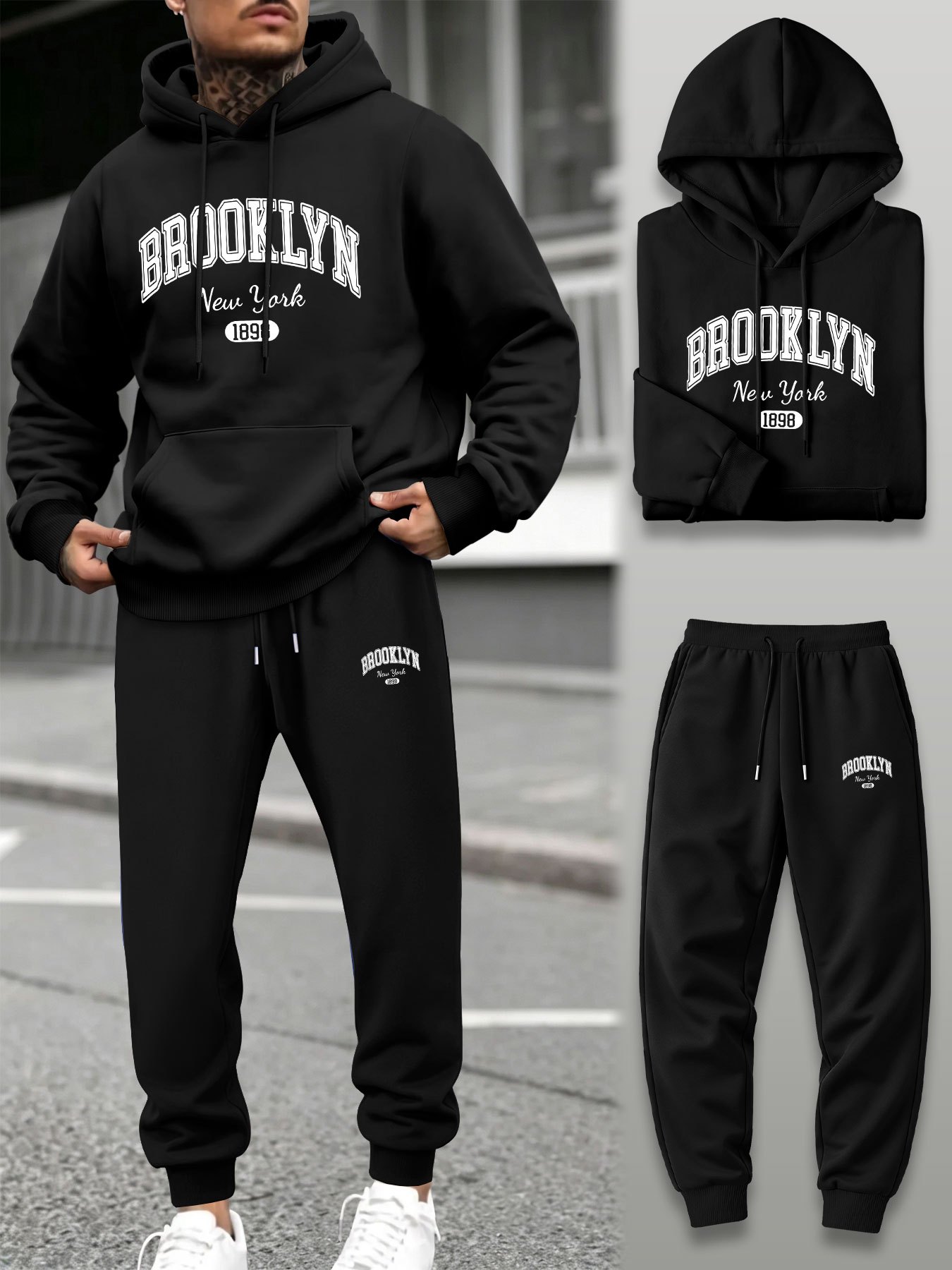 Joggers Pants - Conjunto Deportivo de 2 Piezas para