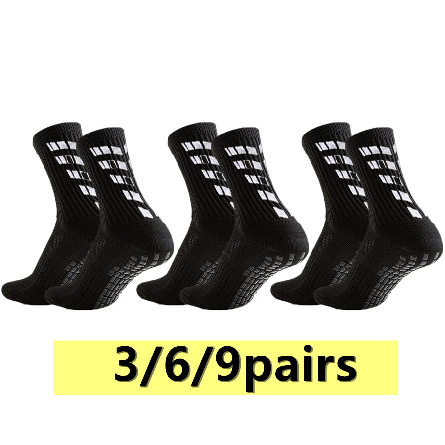 Sports Socks - 3/6/9 pares de calcetines antideslizantes para