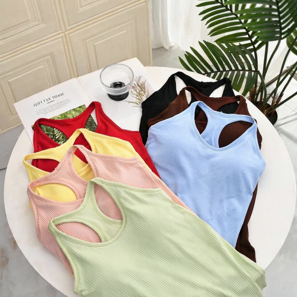 Running Gear Junior - Camiseta deportiva sin mangas para mujer,