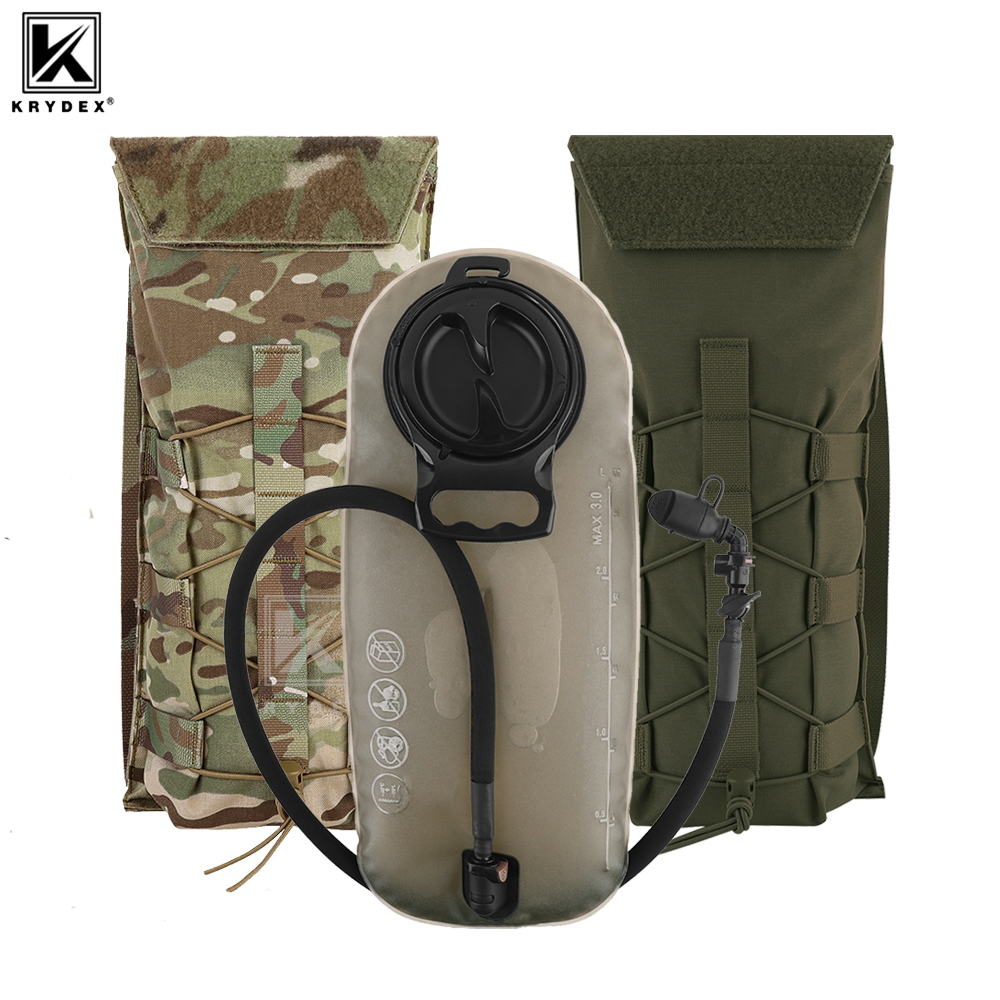Hydration Vest - KRYDEX-Paquete Molle de hidratación táctica de