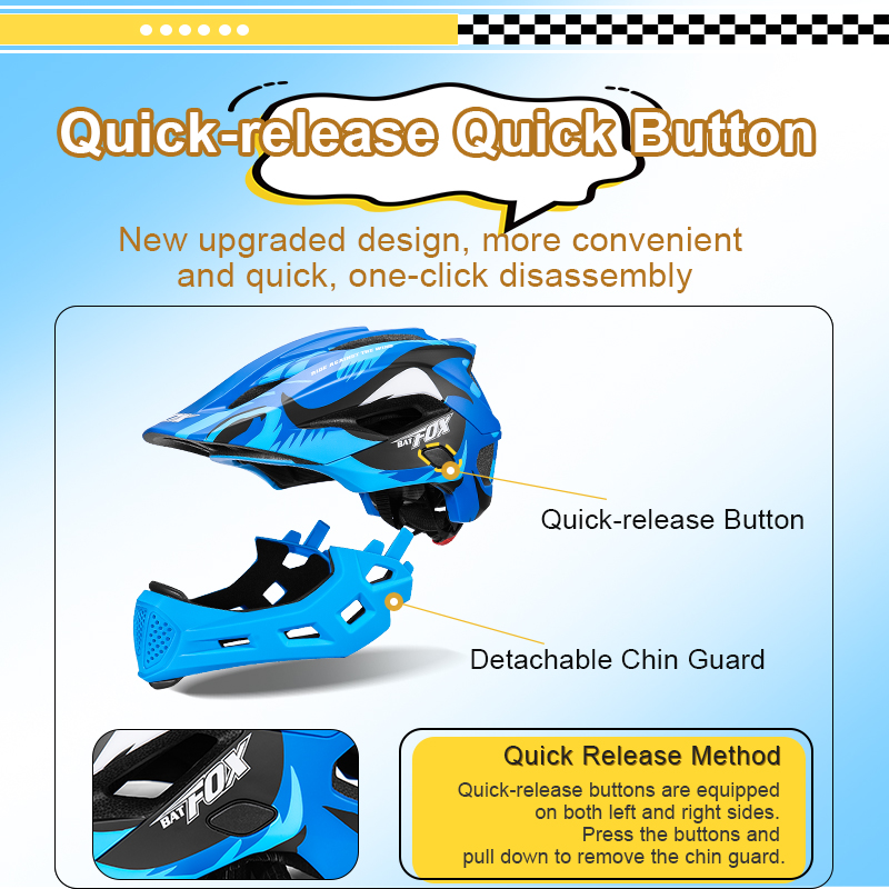 BATFOX-casco de bicicleta de c - Running Gear Kids reseña y precio