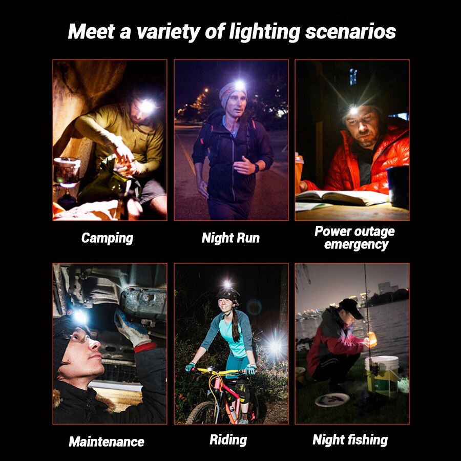 Linterna frontal Led manos lib - Running Headlamp reseña y precio