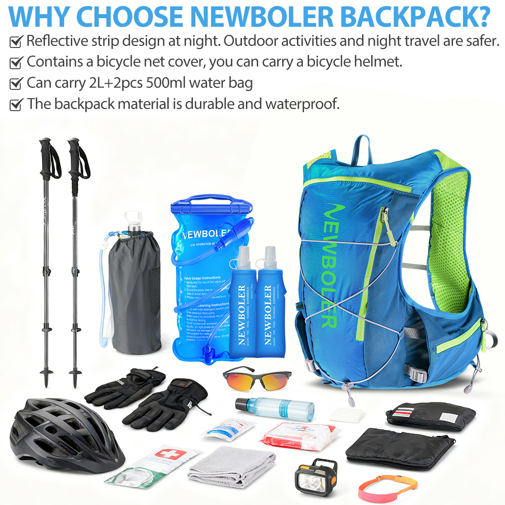 Chaleco de Hidratación NEWBOLE - Hydration Vest reseña y precio