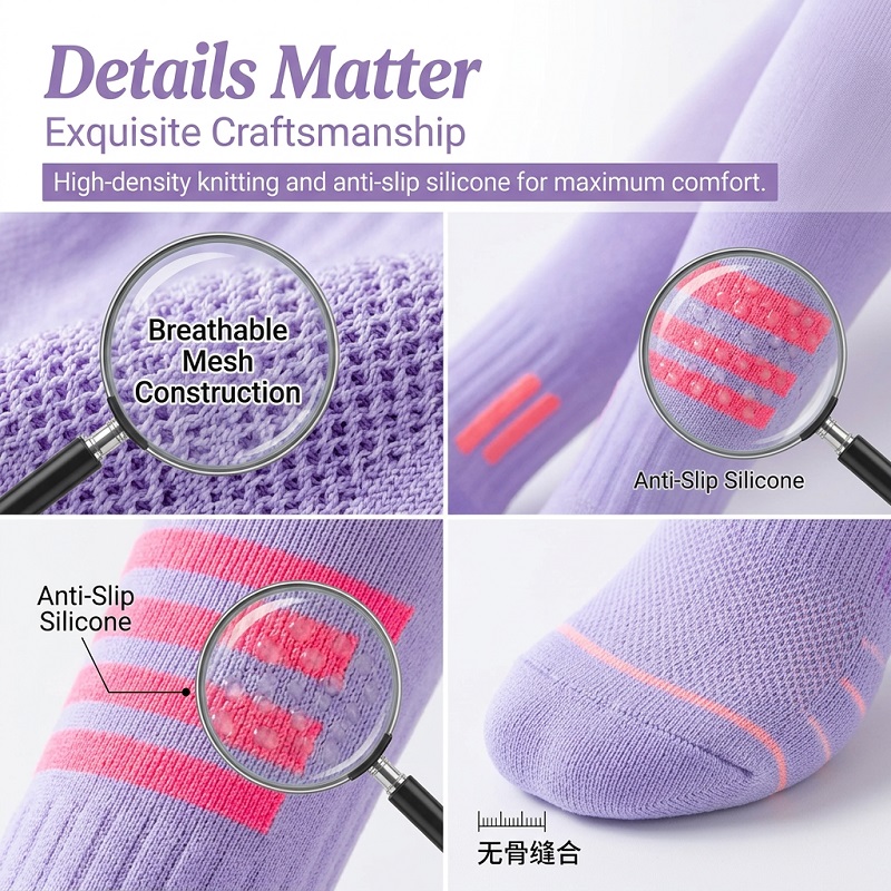 1/6 Pares de Calcetines Largos - Sports Socks reseña y precio