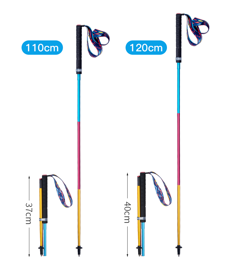 AONIJIE-bastones de senderismo - Trekking Pole Carbon reseña y precio