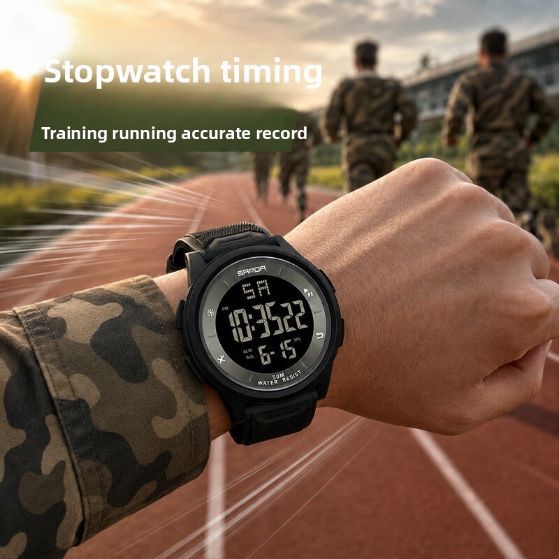 Reloj Digital Táctico Multifun - Running Watch reseña y precio