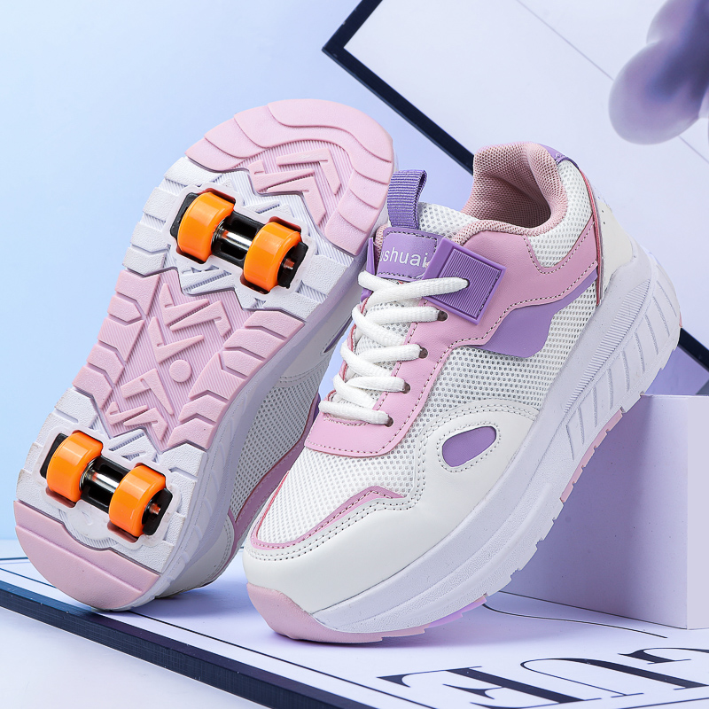 Patines de ruedas para niños,  - Running Shoes Women reseña y precio