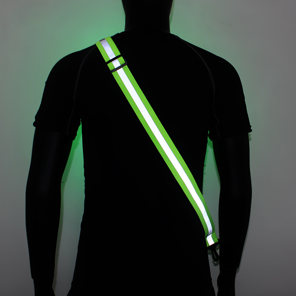 Cinturón reflectante LED de al - Running Visibility Gear reseña y precio