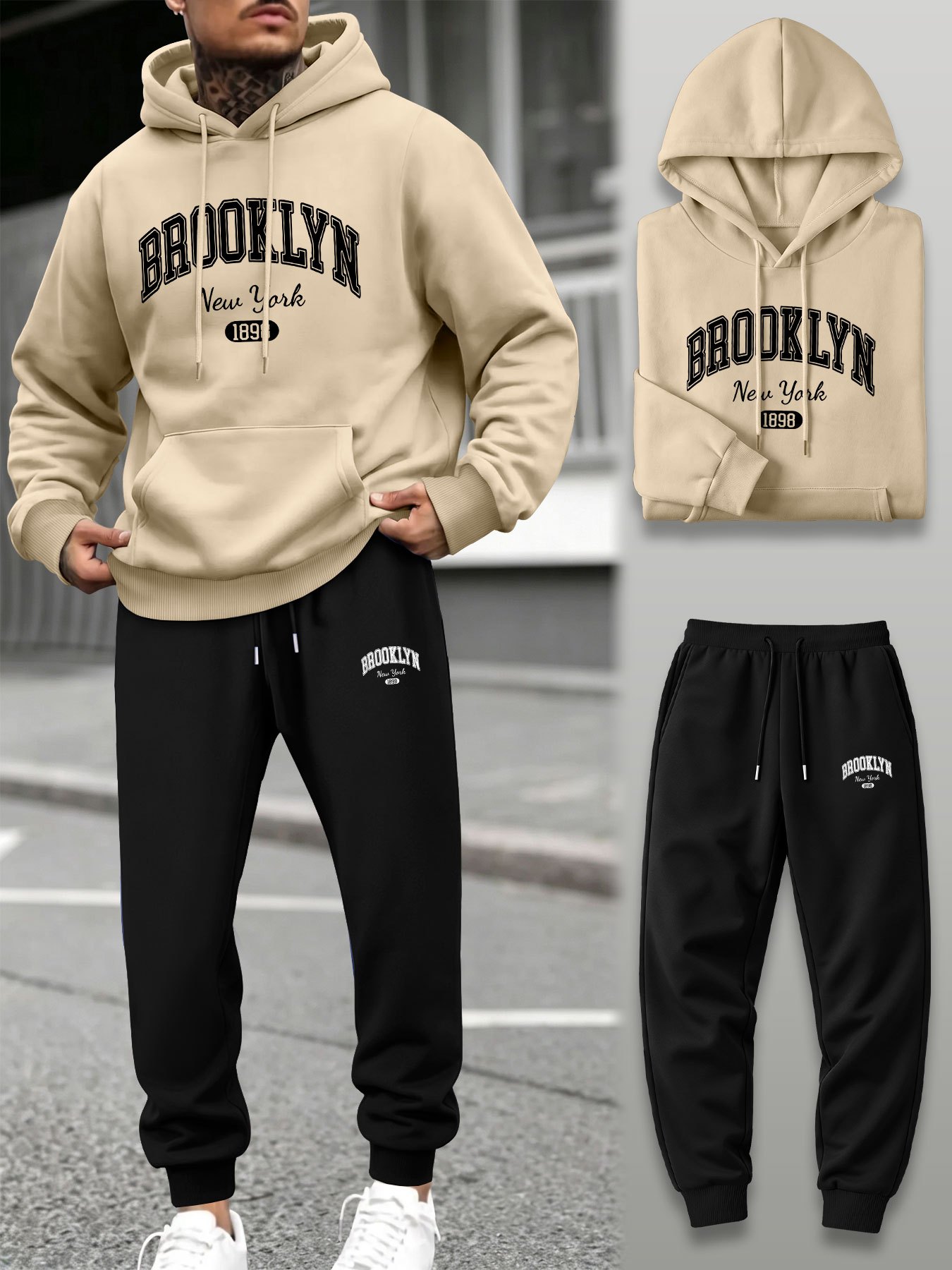 Conjunto Deportivo de 2 Piezas - Joggers Pants reseña y precio