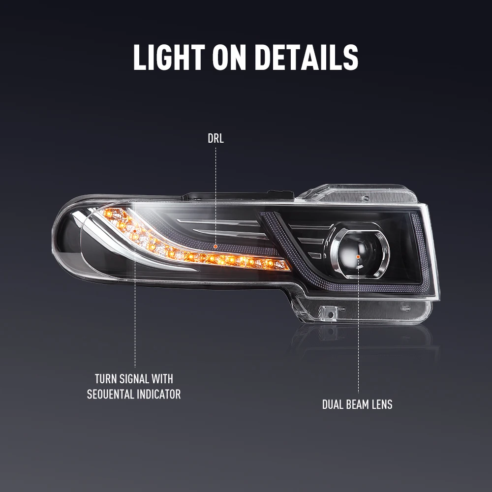 2 uds lámpara de cabeza de est - Running Headlamp reseña y precio